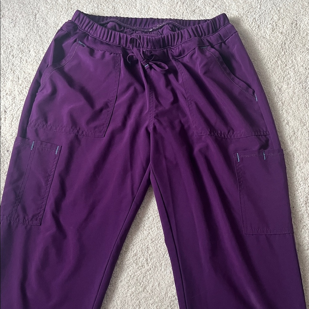 Women’s Small SCRUBSTAR purple bottoms - Picture 2 of 5